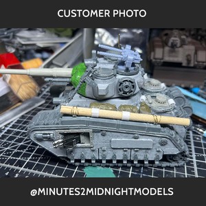 Rogal Dorn Battle Tank with Internal Sponsons: Customer photo @minutes2midnightmodels