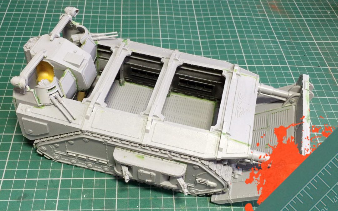 Build & Paint a Gorgon Transport. Part 9: Finishing The Main Build