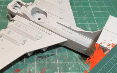Build & Paint a Marauder Bomber. Part 2: The Airframe