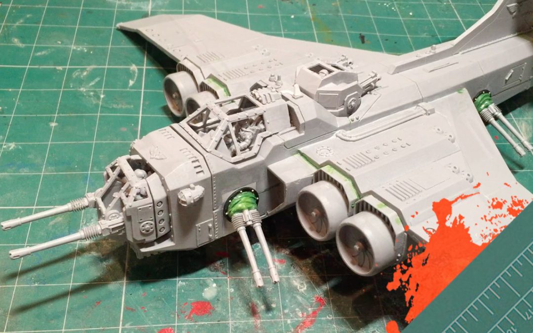 Build & Paint a Marauder Bomber. Part 4: Converting to a Marauder Destroyer