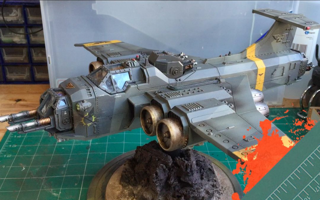 Build & Paint a Marauder Bomber. Part 6: Painting the Bomber