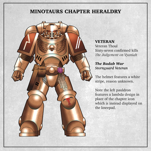 Minotaurs Veteran Badab War