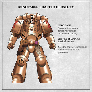 Minotaurs Sergeant Fall of Orpheus