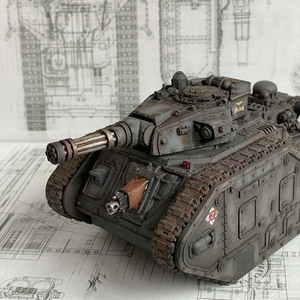 Vengeance cannon on Forgeworld Mars Alpha Leman Russ