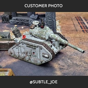 Eliminator Cannon (counts as Vanquisher Cannon) for Leman Russ - by subtle_joe
